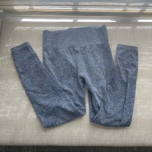 Athletic leggings in Heather blue